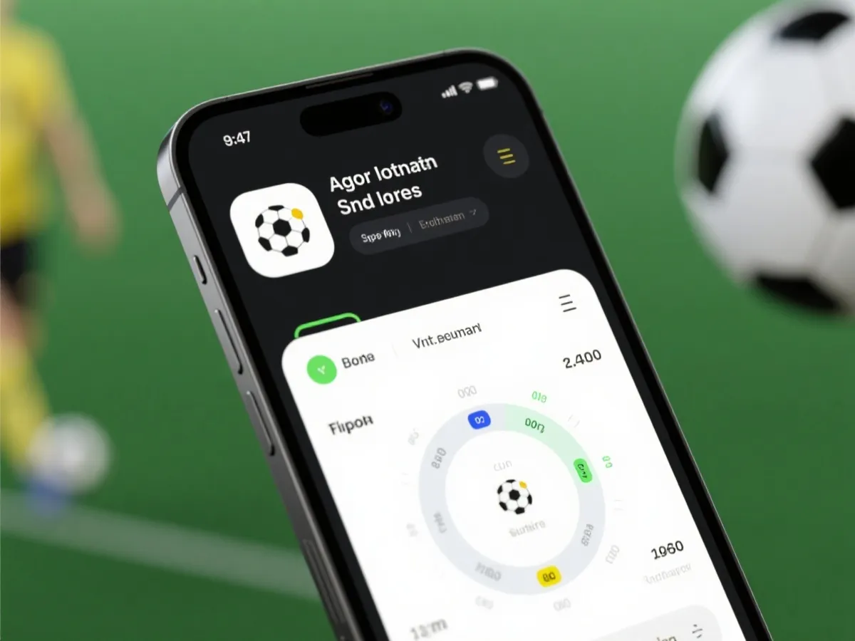 移動端數據查詢與賽程介面示意圖