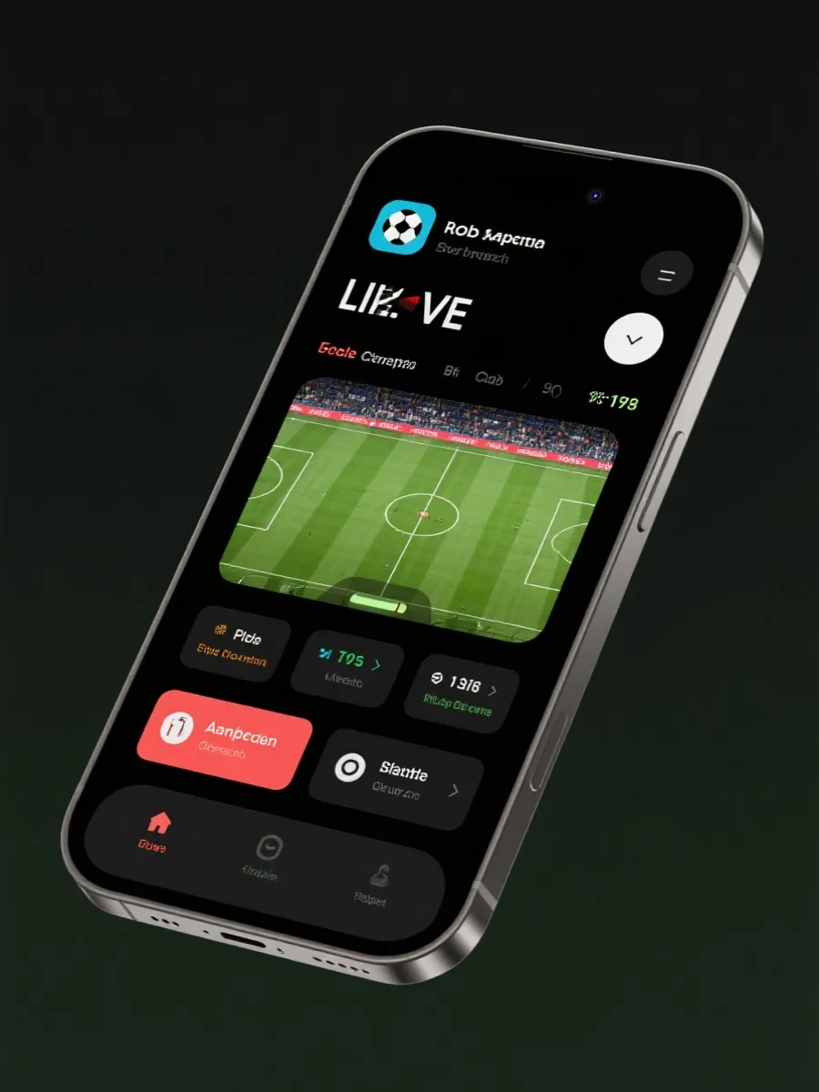 世界杯官方移動應用介面展示