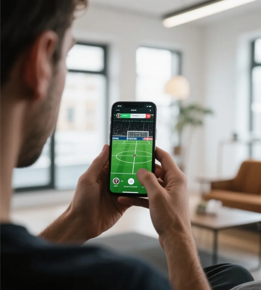 使用手機查看世界杯賽事資訊